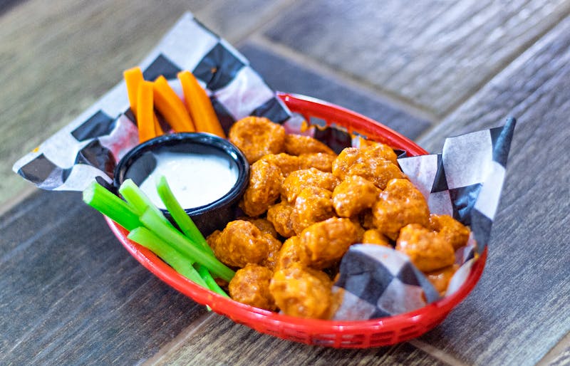 Coal-fired buffalo wings